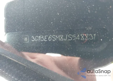 2018 Chevrolet Cruze Lt Auto z USA, uszkodzony, nr VIN 3G1BE6SM8JS548831